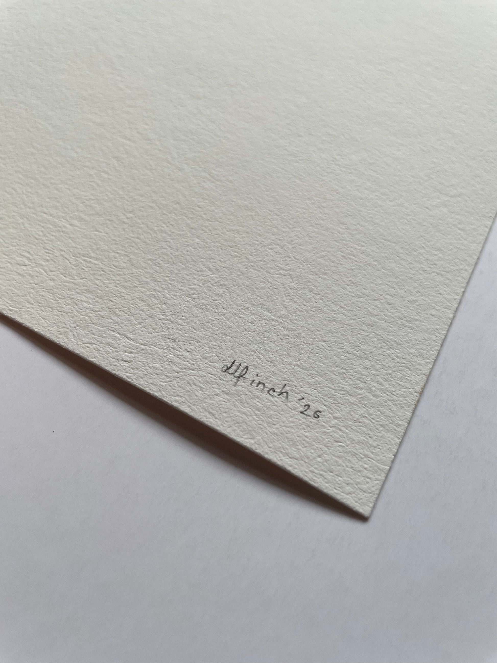 Artist signature closeup