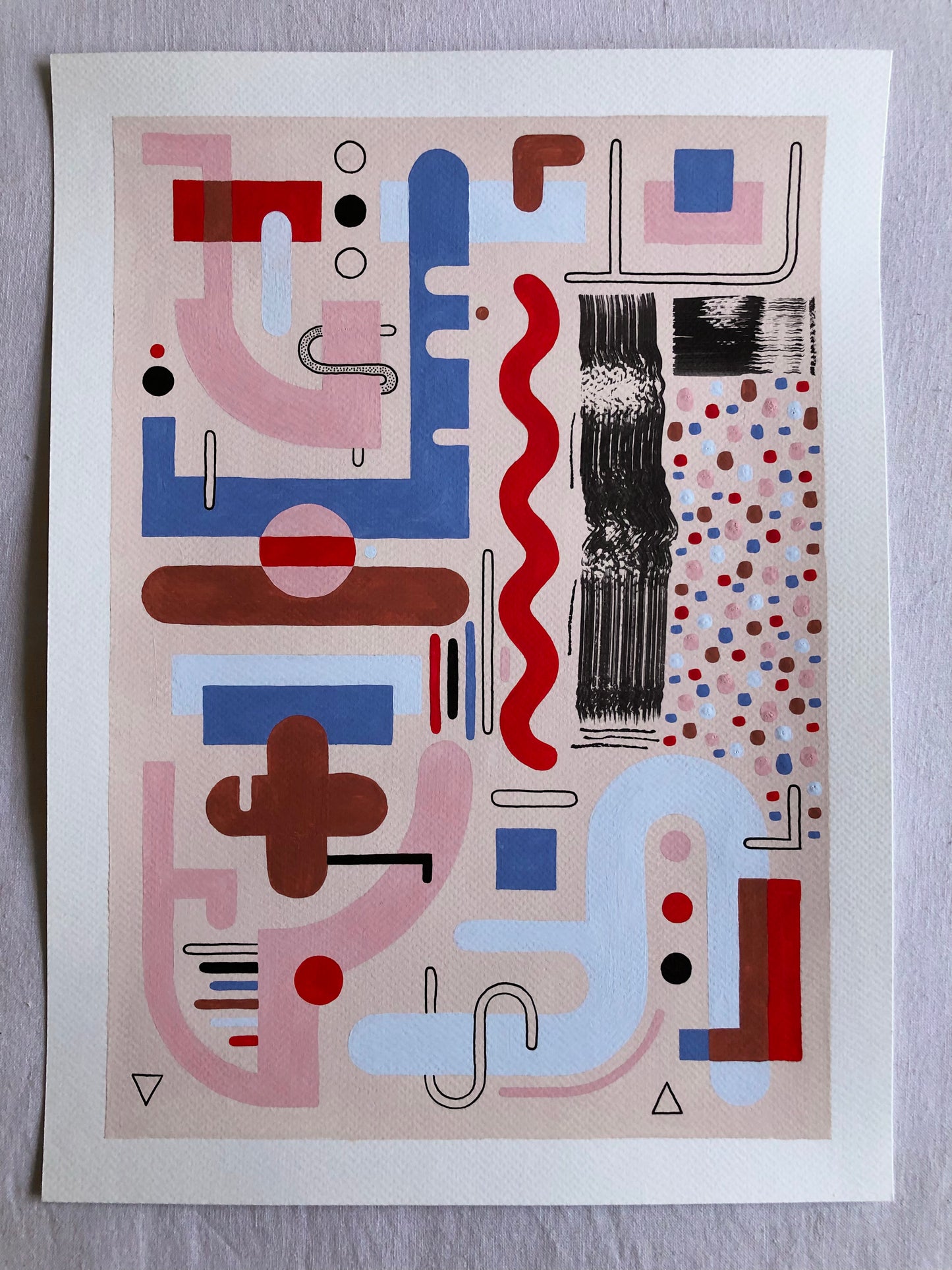 "Effundo" A3 Original Artwork Unframed